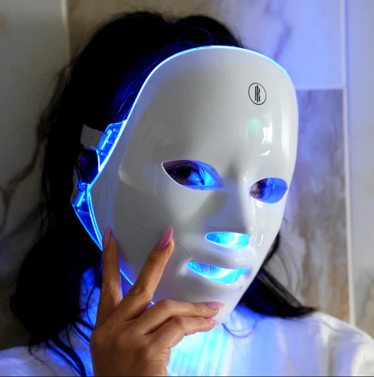 FaceGlow-Lichttherapie Maske